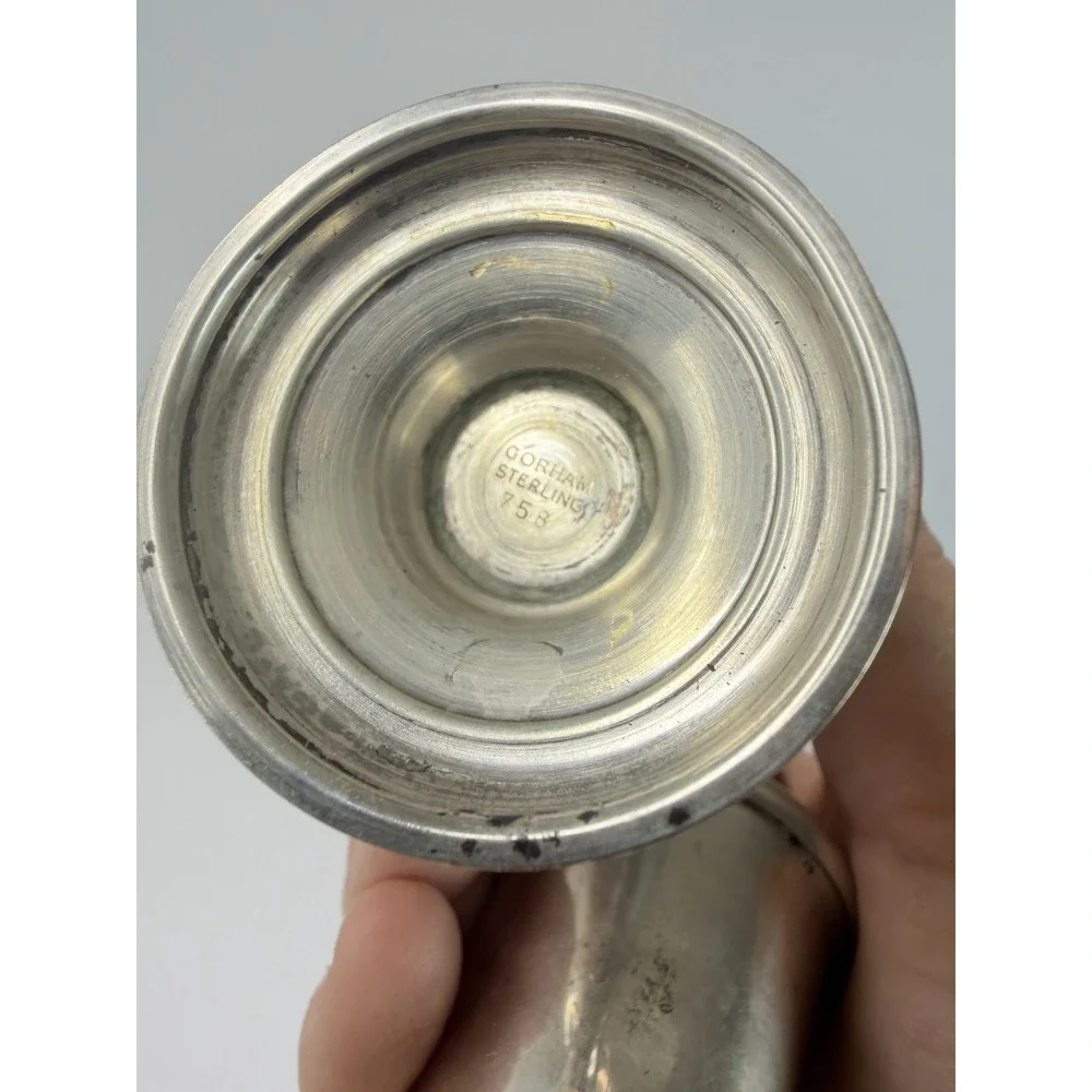 Gorham Sterling Silver Salt & Pepper Shaker Set #758 74g